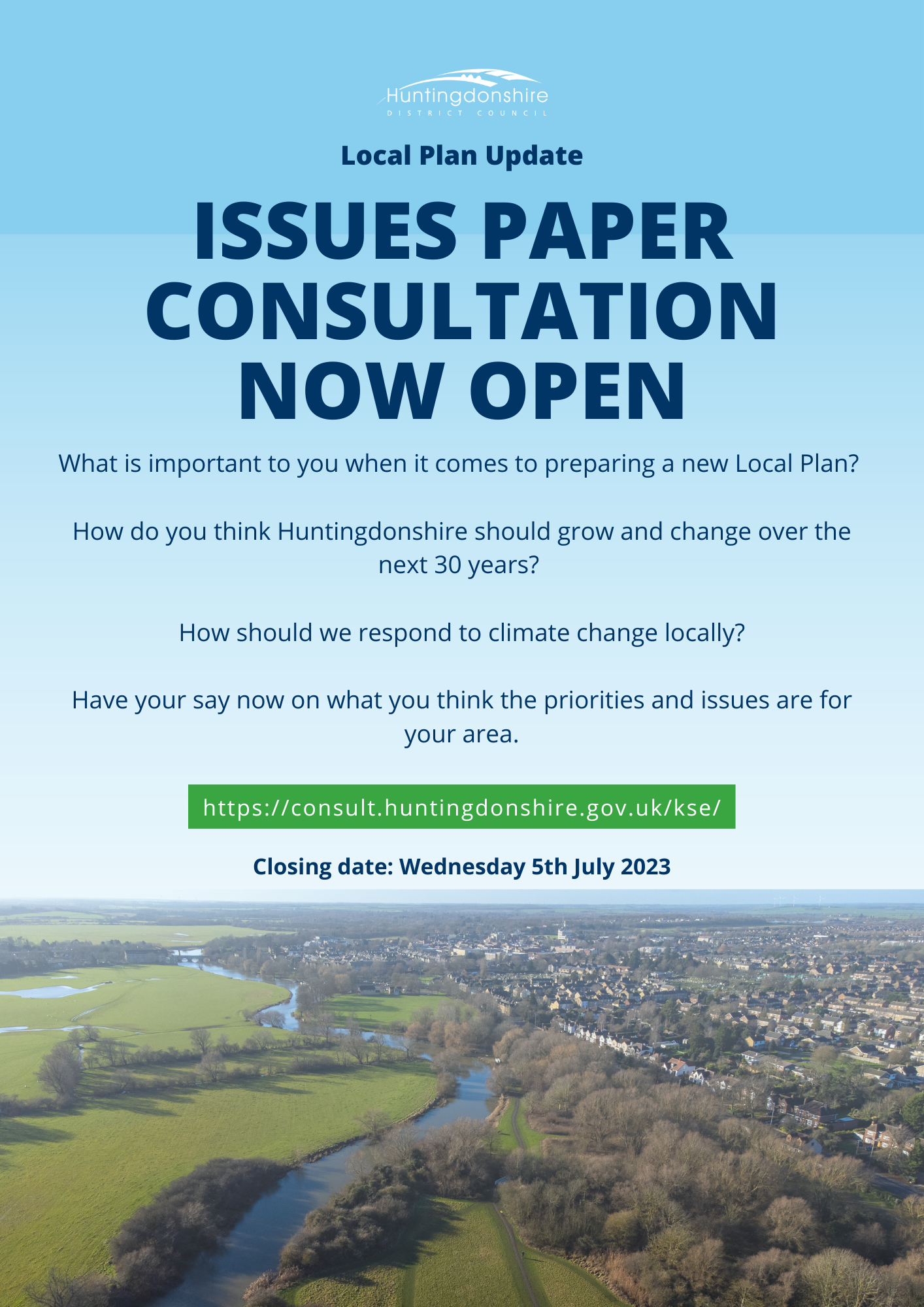 Local Plan Issues Papers consultation launch – Catworth Parish Council
